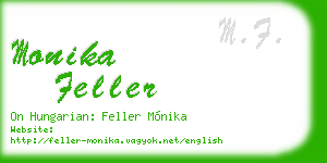 monika feller business card