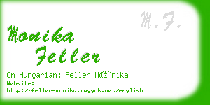 monika feller business card